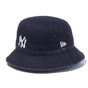 ニューエラ（NEW ERA）（メンズ、レディース）バケット01 ハット ニューヨーク・ヤンキース クーパーズタウン ネイビー 14109578