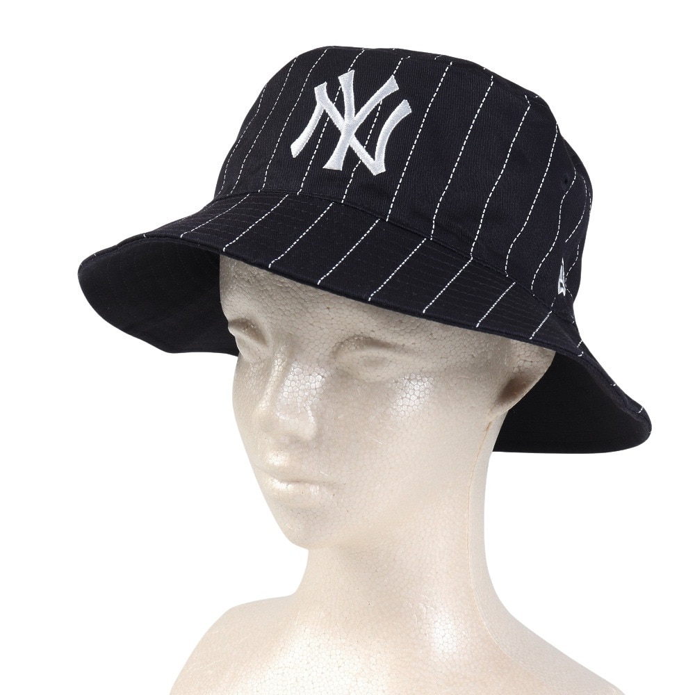 ニューエラ（NEW ERA）（メンズ、レディース）バケット01 リバーシブル MLB Reversible ハット ニューヨーク・ヤンキース 14109580
