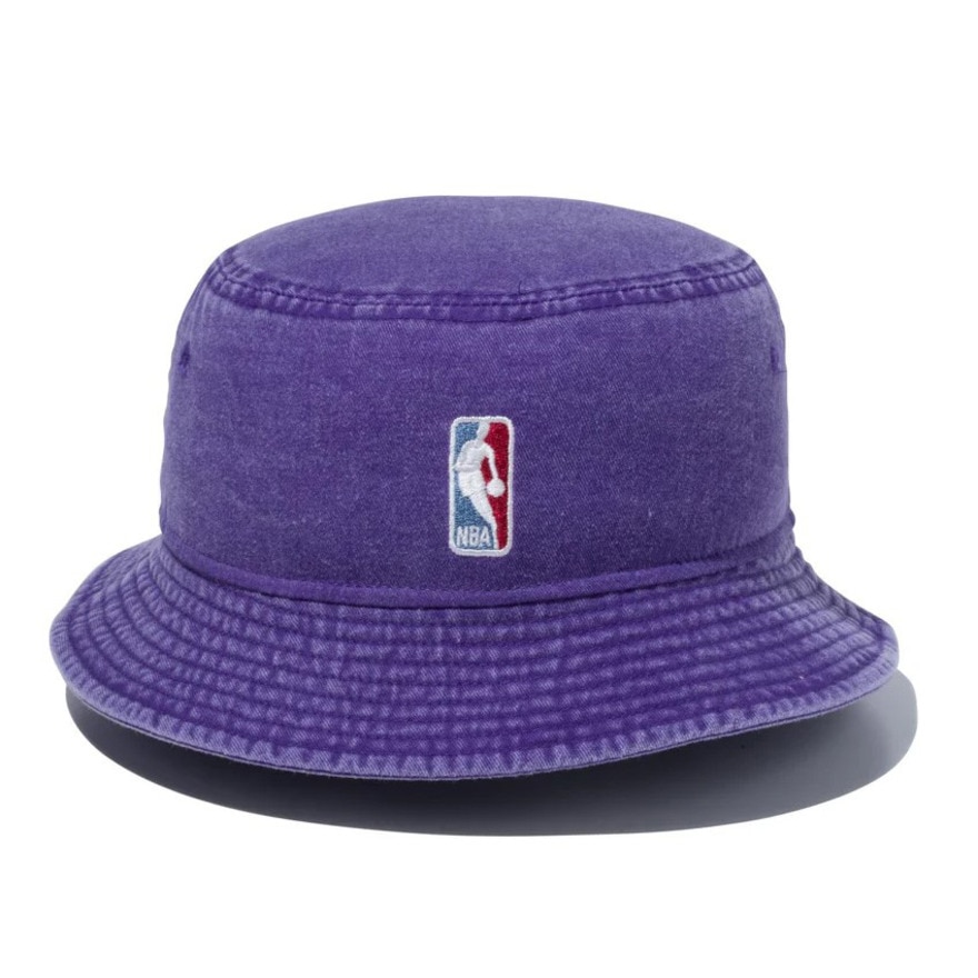 ニューエラ（NEW ERA）（メンズ、レディース）バケット01 ハット NBA Acid Wash ロサンゼルス・レイカーズ パープル 14109588