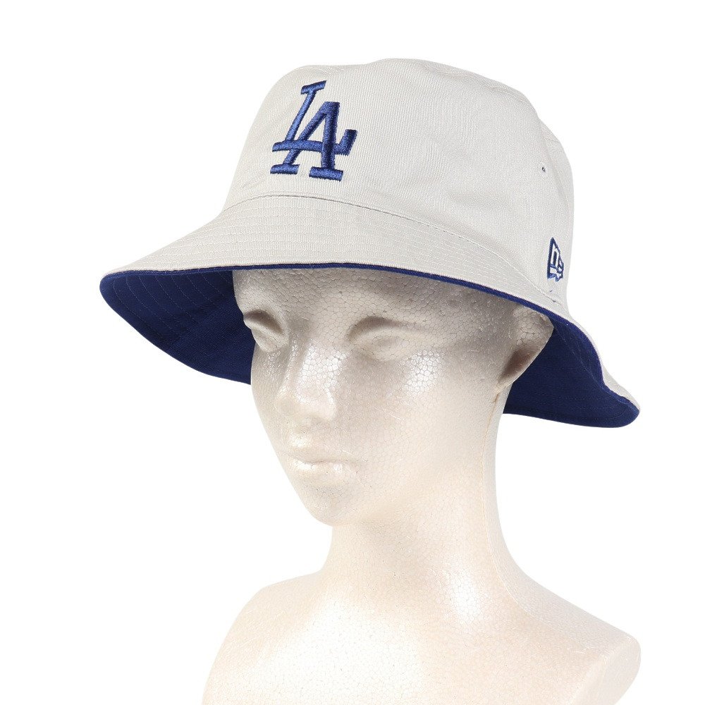 ニューエラ（NEW ERA）（メンズ、レディース）帽子 バケット01 リバーシブル MLB Reversible Hat ロサンゼルス・ドジャース 14109591