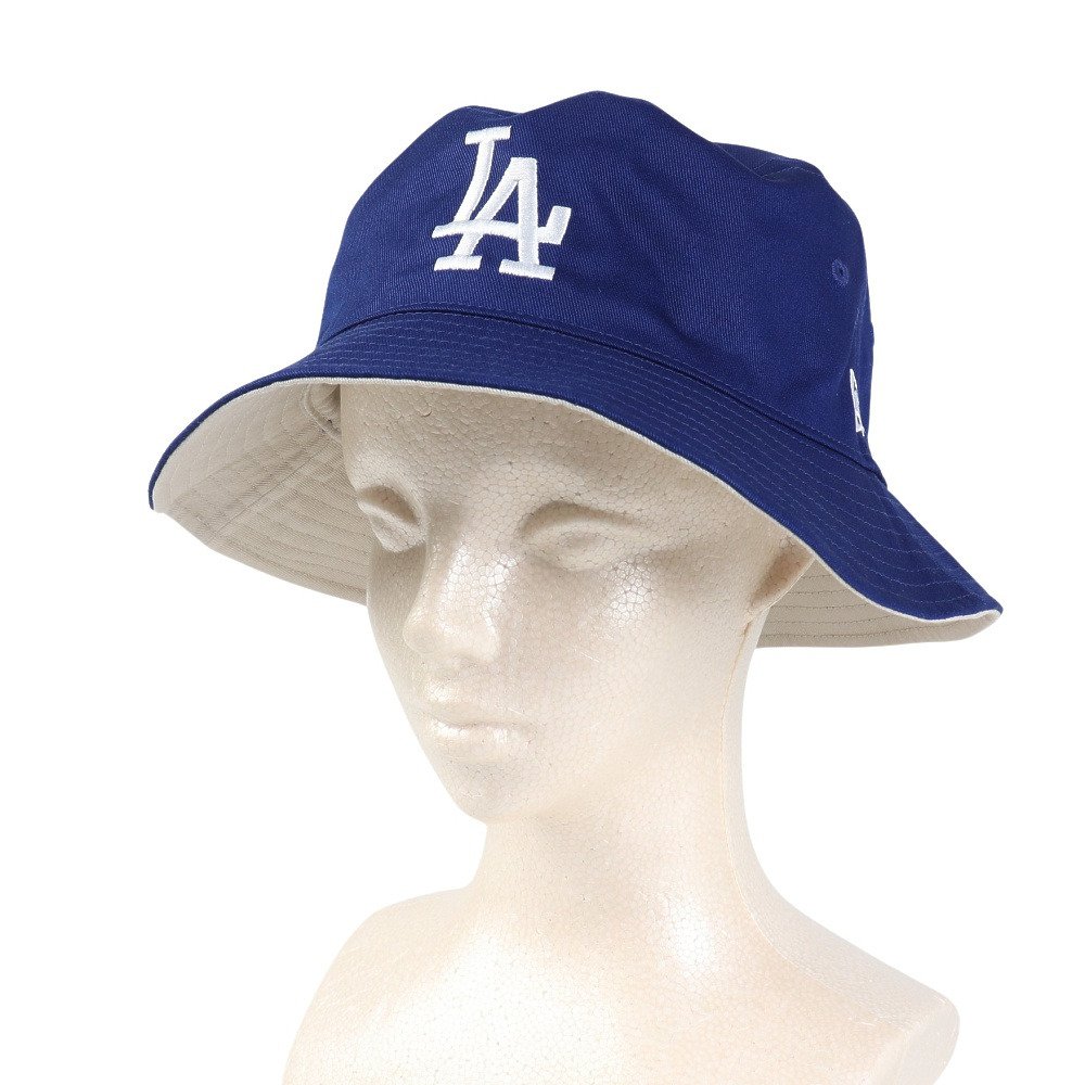 ニューエラ（NEW ERA）（メンズ、レディース）帽子 バケット01 リバーシブル MLB Reversible Hat ロサンゼルス・ドジャース 14109591