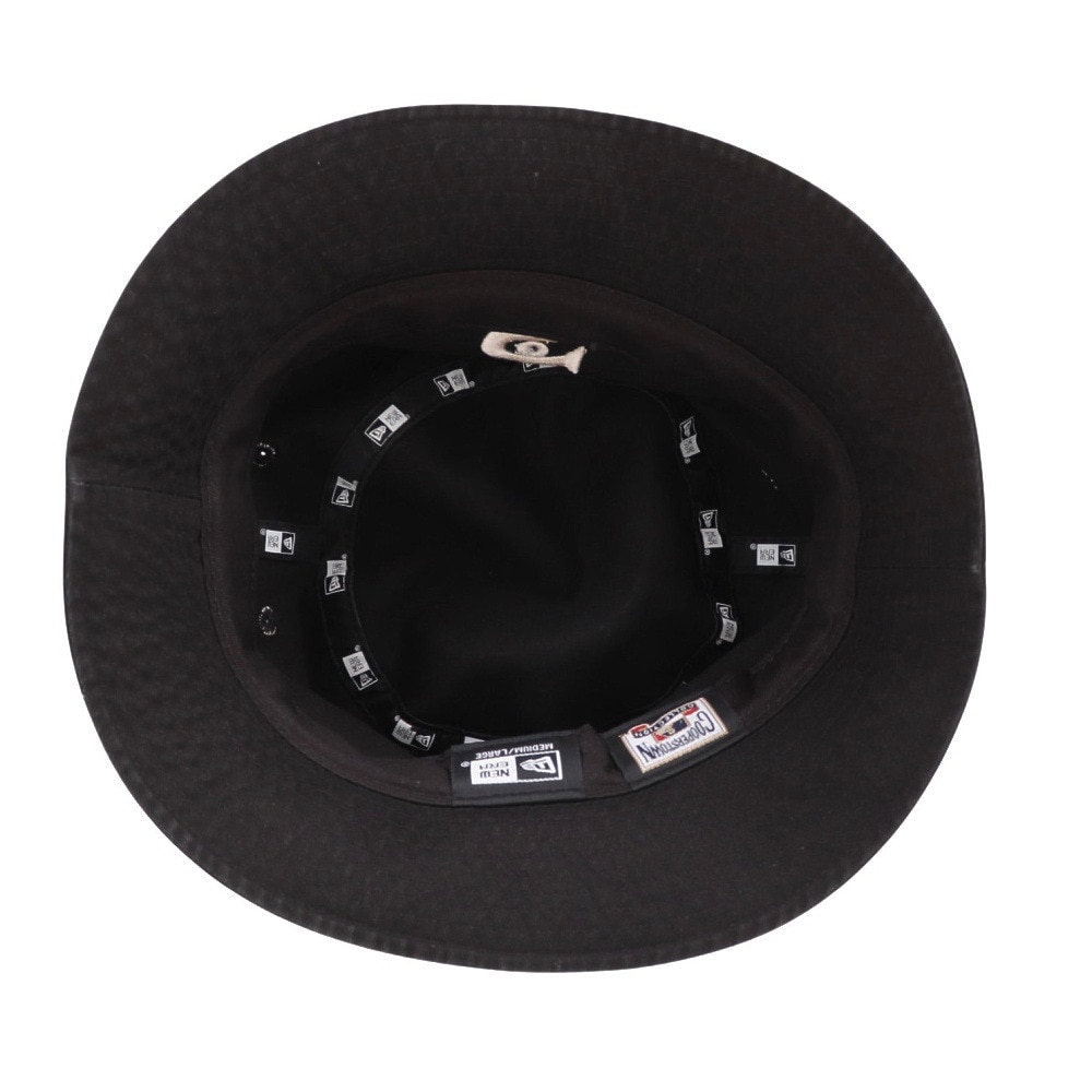 ニューエラ（NEW ERA）（メンズ、レディース）バケット01 ハット シカゴ・ホワイトソックス クーパーズタウン ブラック 14109608