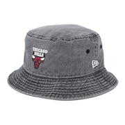 (メンズ、レディース)バケット01 ハット NBA Acid Wash シカゴ・ブルズ ブラック 14109609