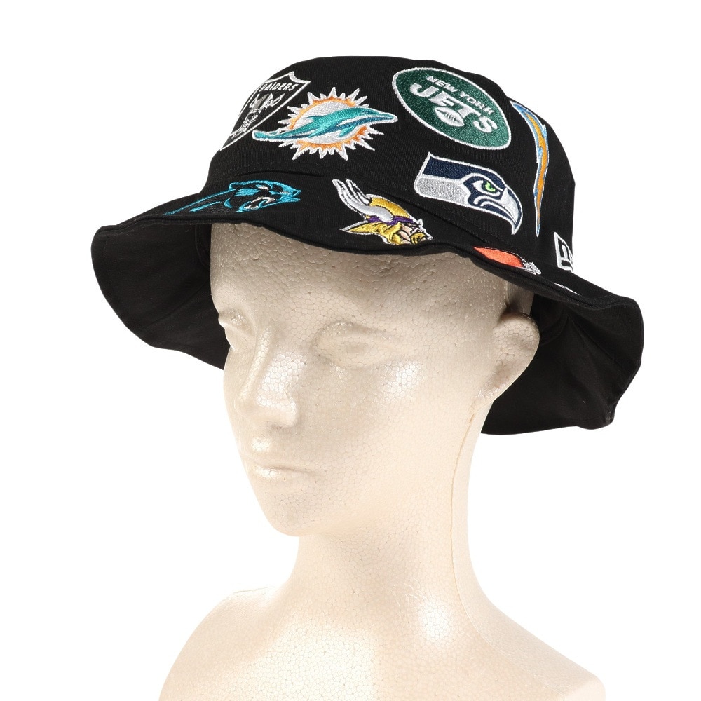 ニューエラ（NEW ERA）（メンズ、レディース）バケット01 Team Logo Allover NFL ハット 14109613