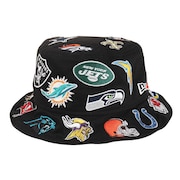 ニューエラ（NEW ERA）（メンズ、レディース）バケット01 Team Logo Allover NFL ハット 14109613