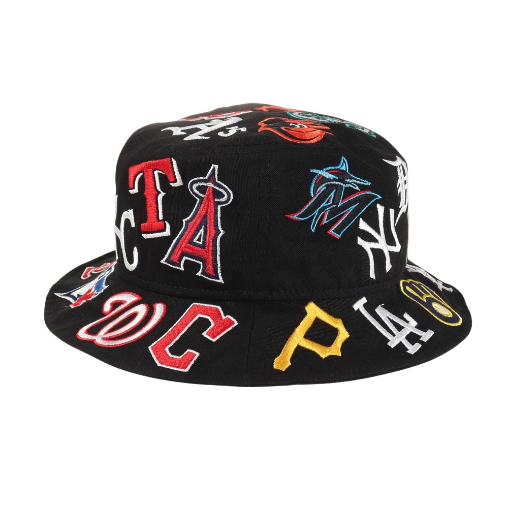 ニューエラ（NEW ERA）（メンズ、レディース）バケット01 Team Logo Allover MLB ハット 14109615