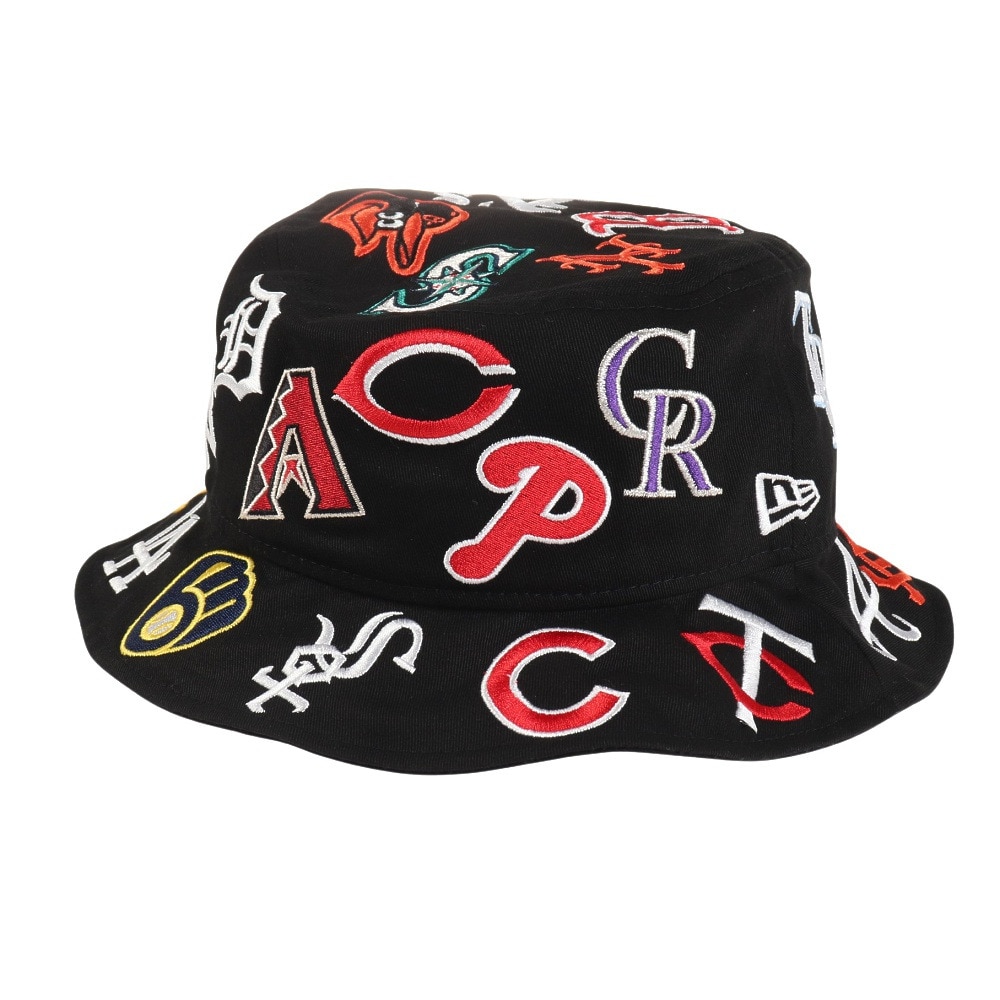 ニューエラ（NEW ERA）（メンズ、レディース）バケット01 Team Logo Allover MLB ハット 14109615