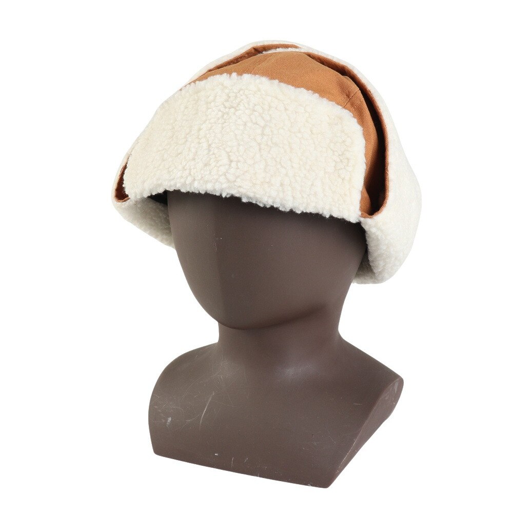 ニューエラ（NEW ERA）（メンズ）パイロットキャップ TRAPPER DUCK LTBRZ 14307146 Lサイズ キャラメル色