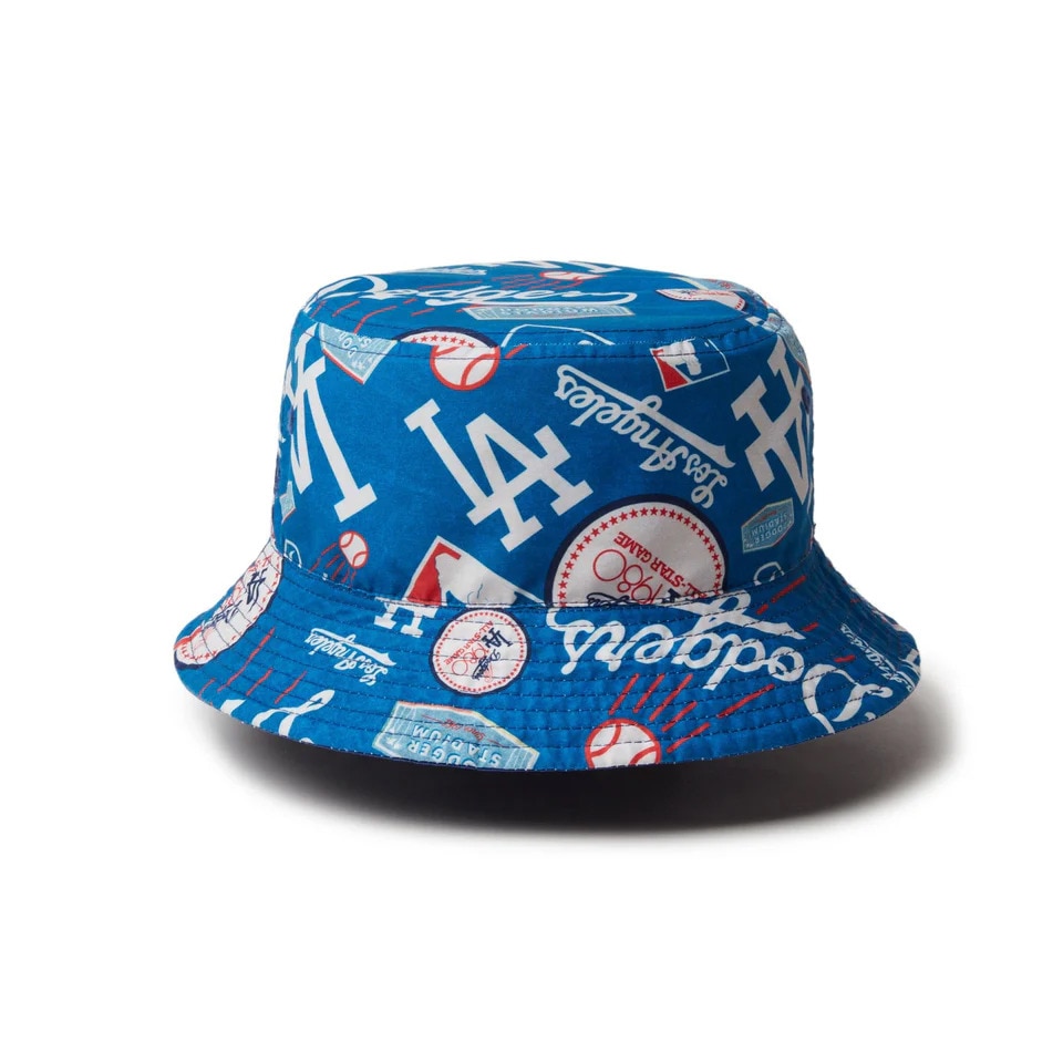 ニューエラ（NEW ERA）（メンズ、レディース）バケット01 リバーシブル MLB Reversible ハット ロサンゼルス・ドジャース 14307408