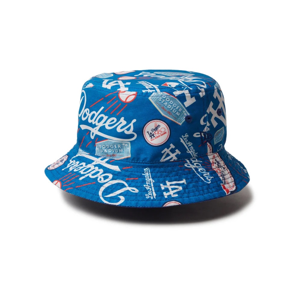 ニューエラ（NEW ERA）（メンズ、レディース）バケット01 リバーシブル MLB Reversible ハット ロサンゼルス・ドジャース 14307408