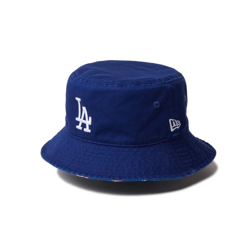 ニューエラ（NEW ERA）（メンズ、レディース）バケット01 リバーシブル MLB Reversible ハット ロサンゼルス・ドジャース 14307408