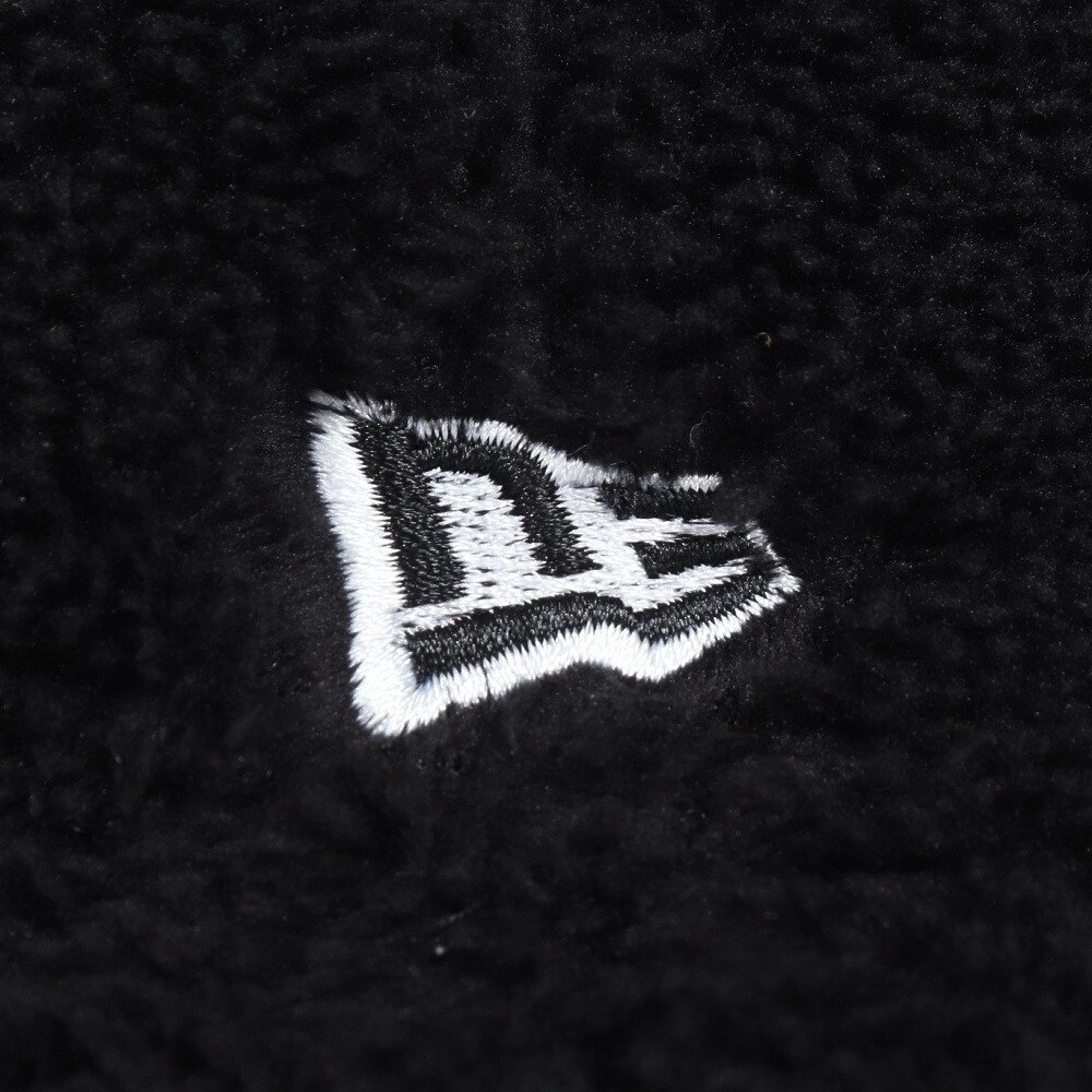 ニューエラ（NEW ERA）（メンズ、レディース）バケット01 ミンクフリース 14307410 黒 Mサイズ