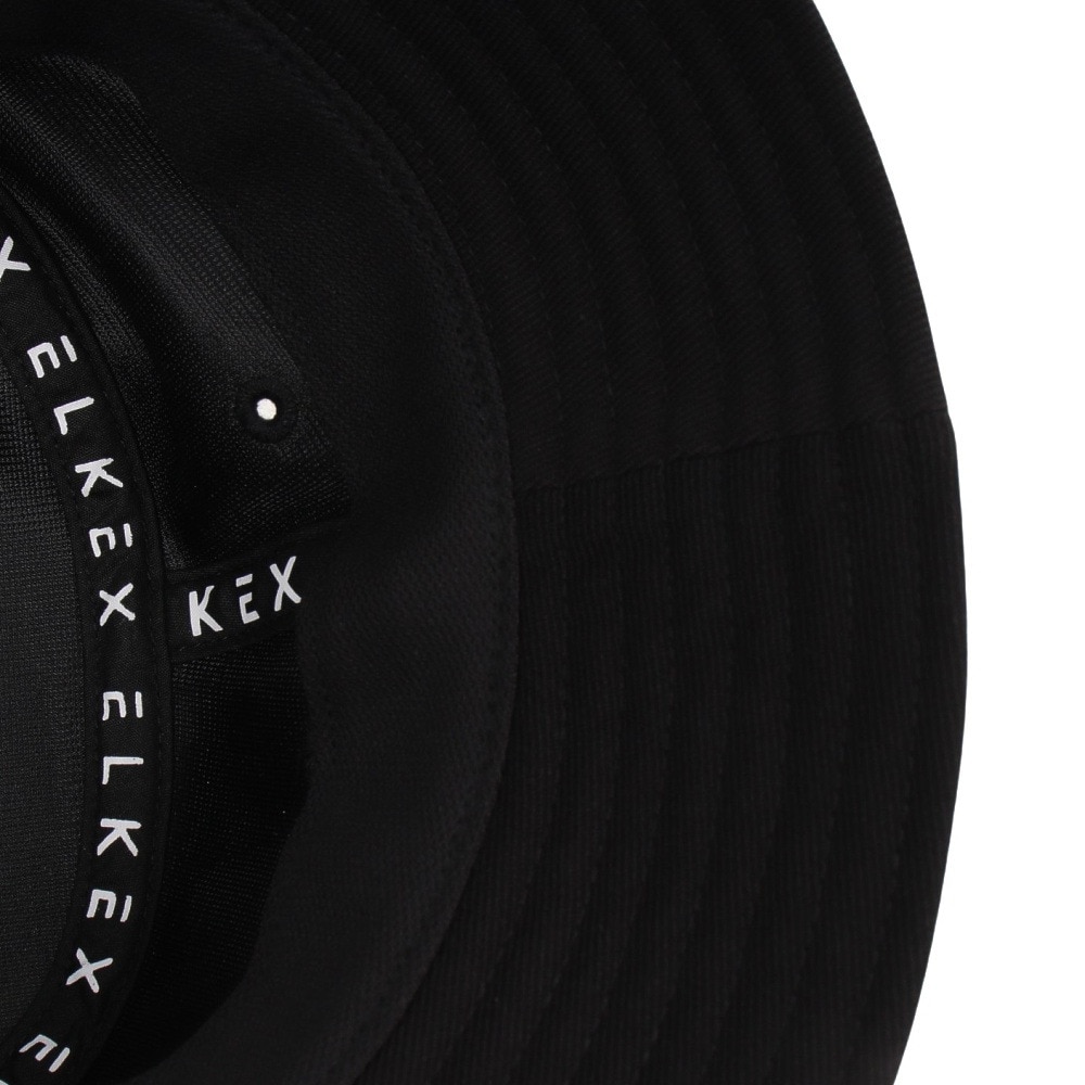 エルケクス（ELKEX）（メンズ）E-LOGO GABARDINE ハット 帽子 EKM4FA0029 BLK 黒 フリーサイズ