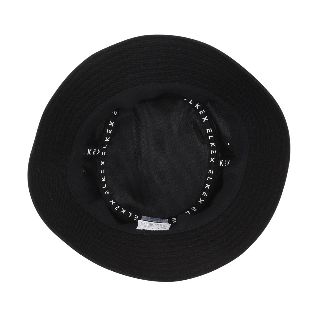 エルケクス（ELKEX）（メンズ）E-LOGO GABARDINE ハット 帽子 EKM4FA0029 BLK 黒 フリーサイズ