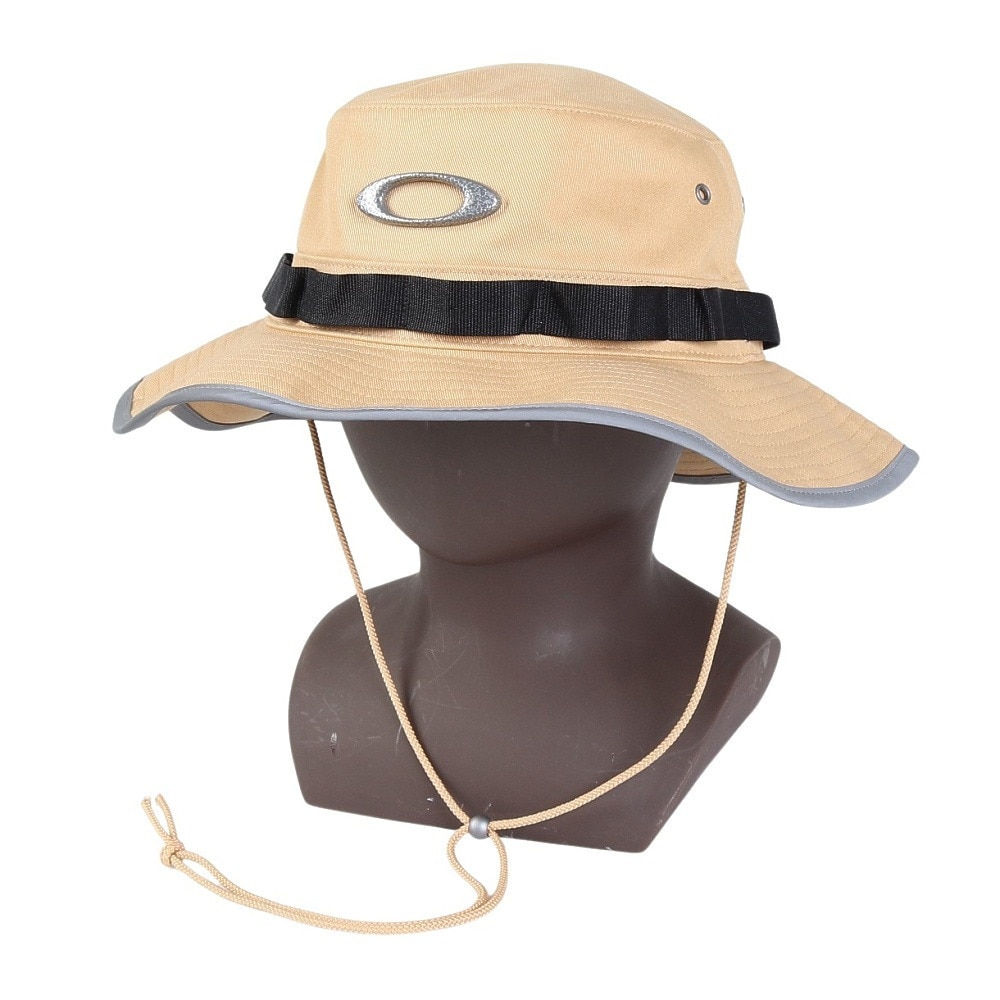 オークリー（OAKLEY）（メンズ）夜間安心 リフレクト仕様 ブーニー ハット FIELD BOONIE FOS901502-5GL ベージュ
