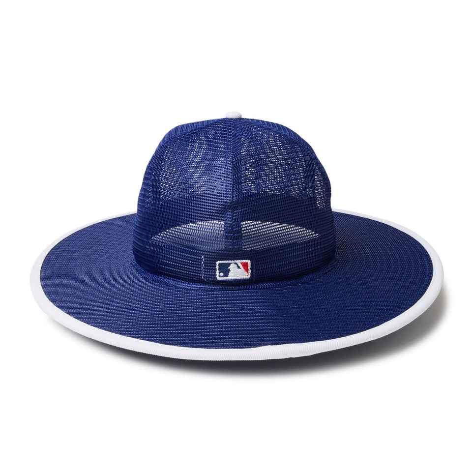 ニューエラ（NEW ERA）（メンズ、レディース）帽子 フィッテド ロングブリムハット メッシュ Fitted Long Brim Hat ロサンゼルス・ドジャース 14388409
