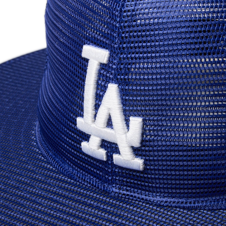 ニューエラ（NEW ERA）（メンズ、レディース）帽子 フィッテド ロングブリムハット メッシュ Fitted Long Brim Hat ロサンゼルス・ドジャース 14388409