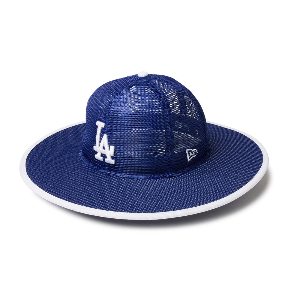 ニューエラ（NEW ERA）（メンズ、レディース）帽子 フィッテド ロングブリムハット メッシュ Fitted Long Brim Hat ロサンゼルス・ドジャース 14388409