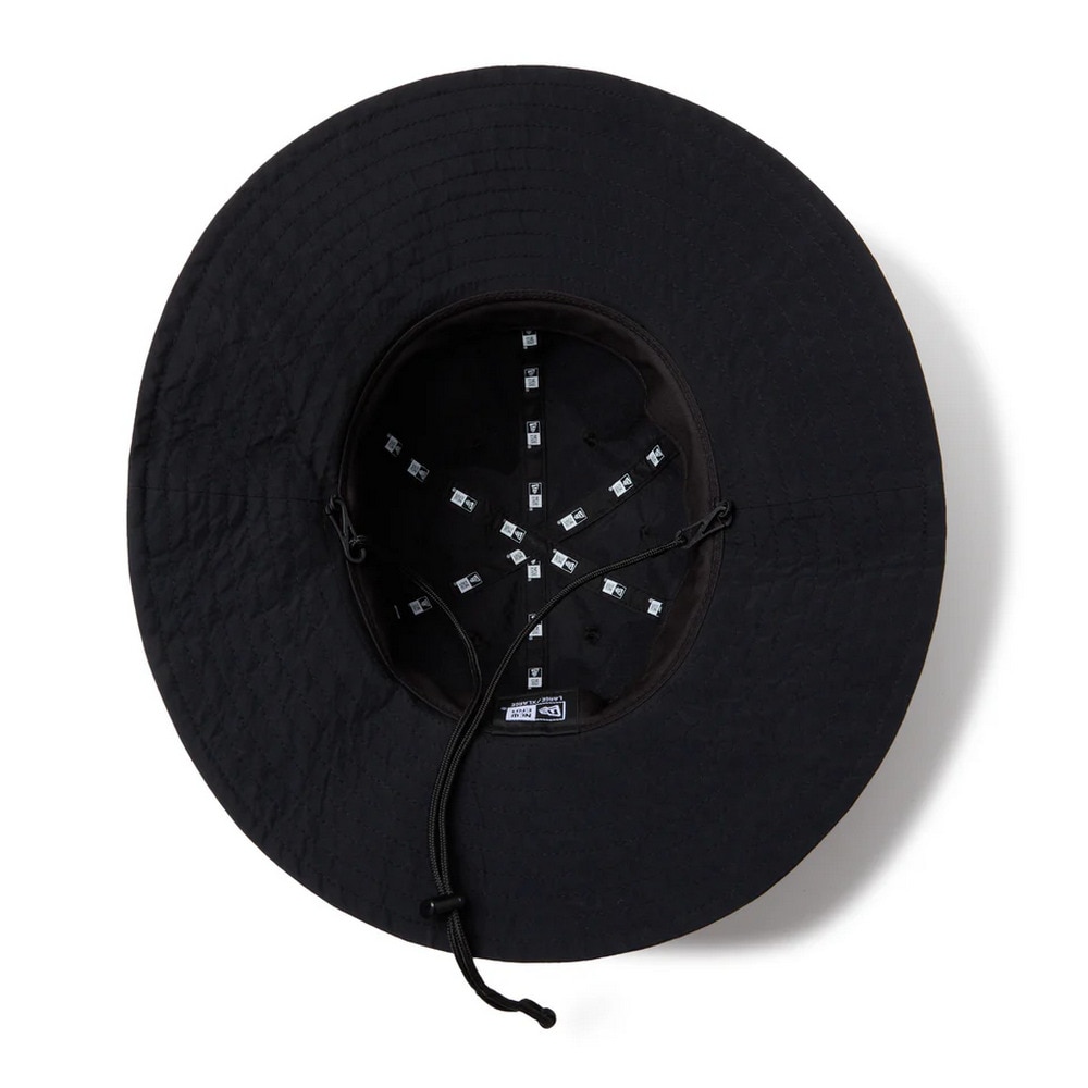 ニューエラ（NEW ERA）（メンズ、レディース）ハット エクスプローラー ワイドブリム 黒 S-Lサイズ BLK 14388418 速乾 撥水 軽量 カジュアル おしゃれ 