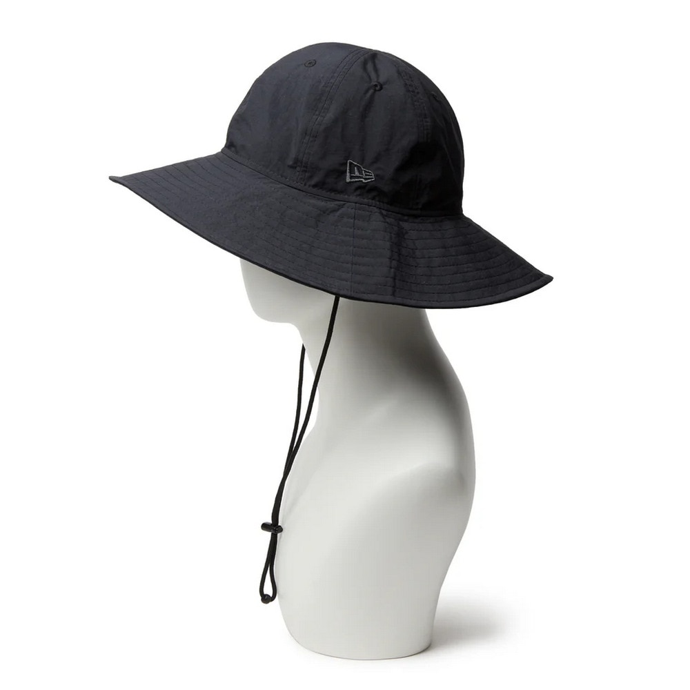 ニューエラ（NEW ERA）（メンズ、レディース）ハット エクスプローラー ワイドブリム 黒 S-Lサイズ BLK 14388418 速乾 撥水 軽量 カジュアル おしゃれ 