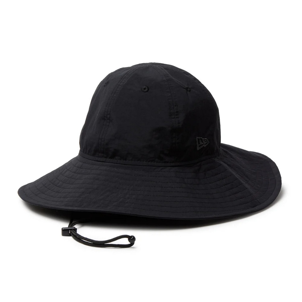 ニューエラ（NEW ERA）（メンズ、レディース）ハット エクスプローラー ワイドブリム 黒 S-Lサイズ BLK 14388418 速乾 撥水 軽量 カジュアル おしゃれ 