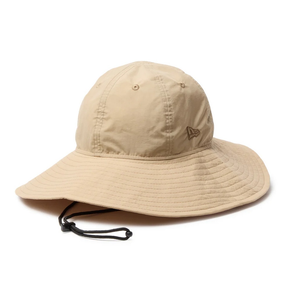 ニューエラ（NEW ERA）（メンズ、レディース）ハット エクスプローラー ワイドブリム サンドベージュ S-Lサイズ BGE 14388419 速乾 撥水 軽量 カジュアル 