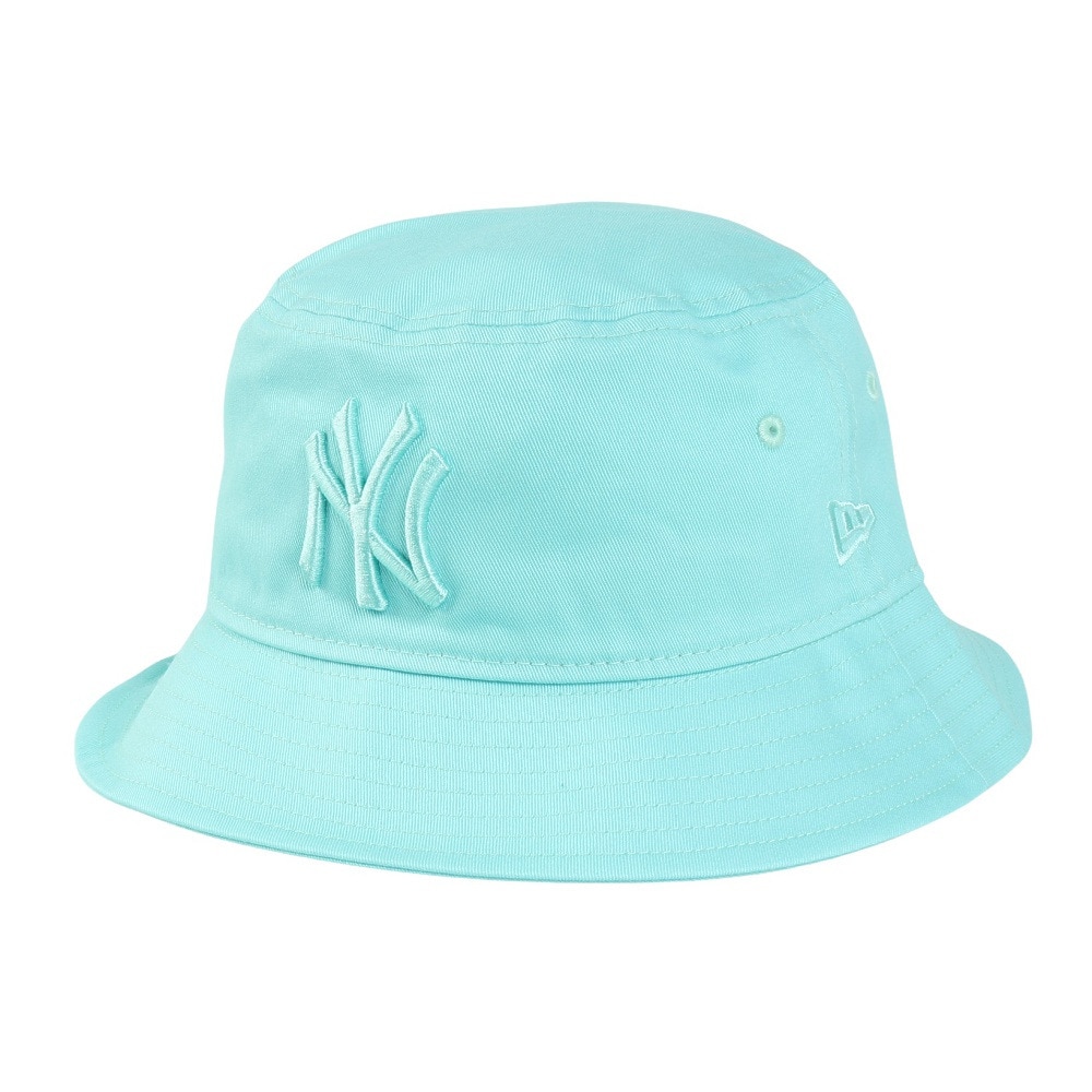 ニューエラ（NEW ERA）（メンズ、レディース）帽子 ハット バケット01 MLB Tonal Bucket Hat ニューヨーク・ヤンキース ミント色 Mサイズ  14388481 野球 