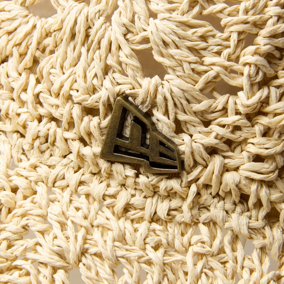 ニューエラ（NEW ERA）（メンズ、レディース）帽子 ハット アドベンチャー ワイドブリム Paper Crochet Hat ライトベージュ S-Mサイズ(57-59cm) 14419295