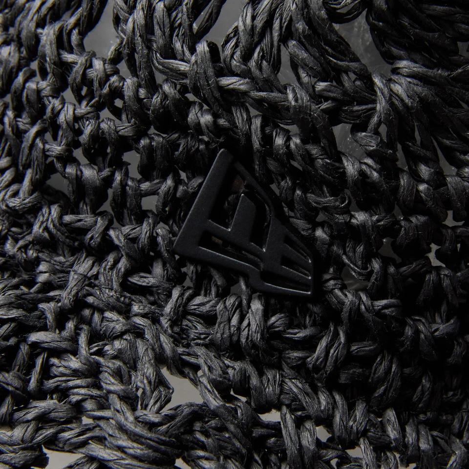 ニューエラ（NEW ERA）（メンズ、レディース）帽子 ハット アドベンチャー ワイドブリム Paper Crochet Hat 黒 S-Lサイズ(57-61cm) 14419296