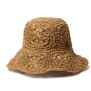 (メンズ、レディース)帽子 ハット アドベンチャー ワイドブリム Paper Crochet Hat ベージュ S-Lサイズ(57-61cm) 14419297