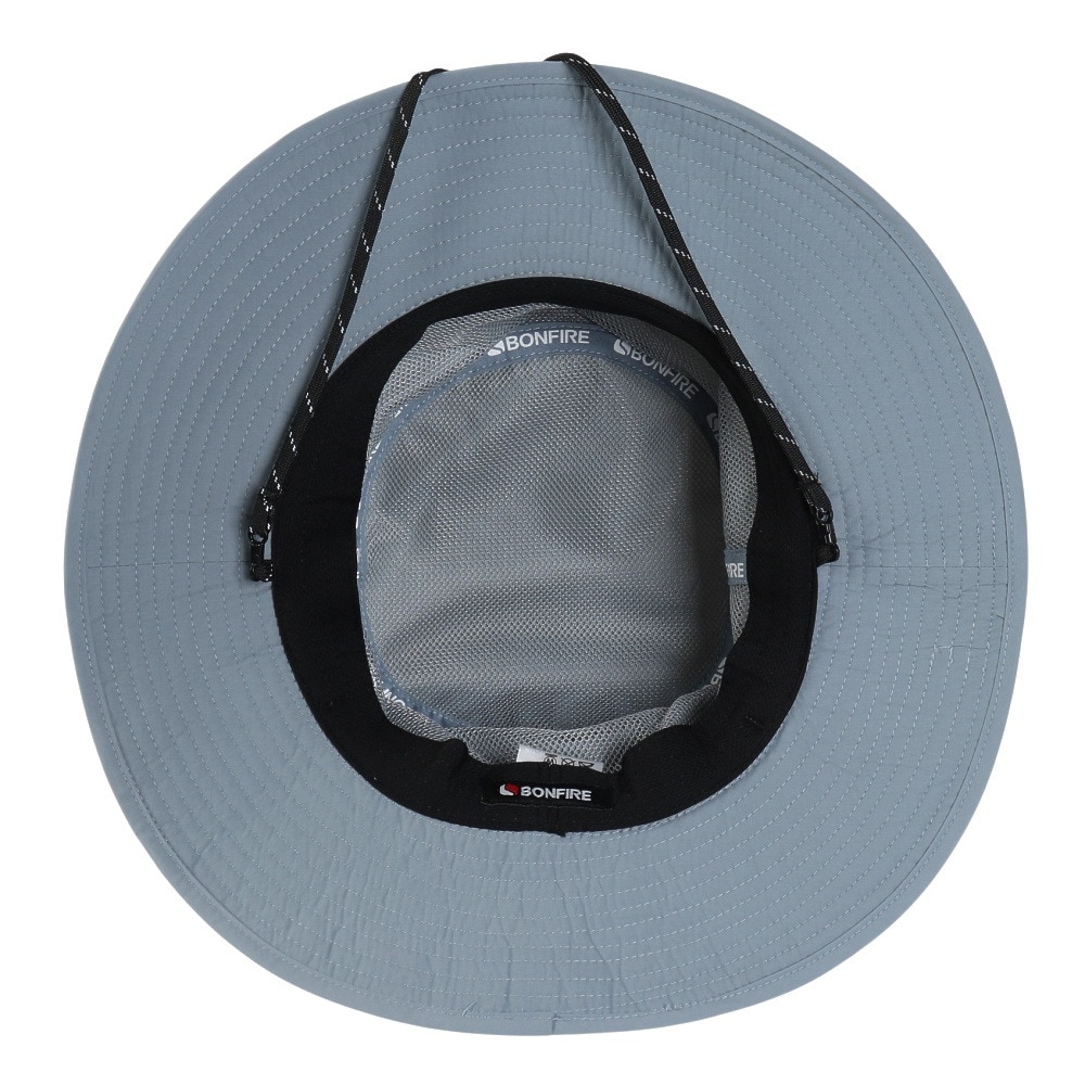 ボンファイア（Bonfire）（メンズ）帽子 ベンチレーションハット 20BNF5SST2367 GRY UVカット 紫外線対策 吸汗速乾 接触冷感 暑さ対策 熱中症対策 お出かけ
