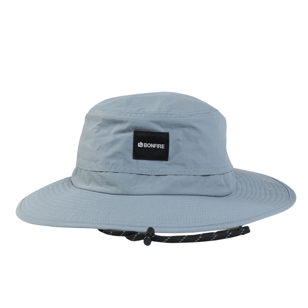 ボンファイア（Bonfire）（メンズ）帽子 ベンチレーションハット 20BNF5SST2367 GRY UVカット 紫外線対策 吸汗速乾 接触冷感 暑さ対策 熱中症対策 お出かけ