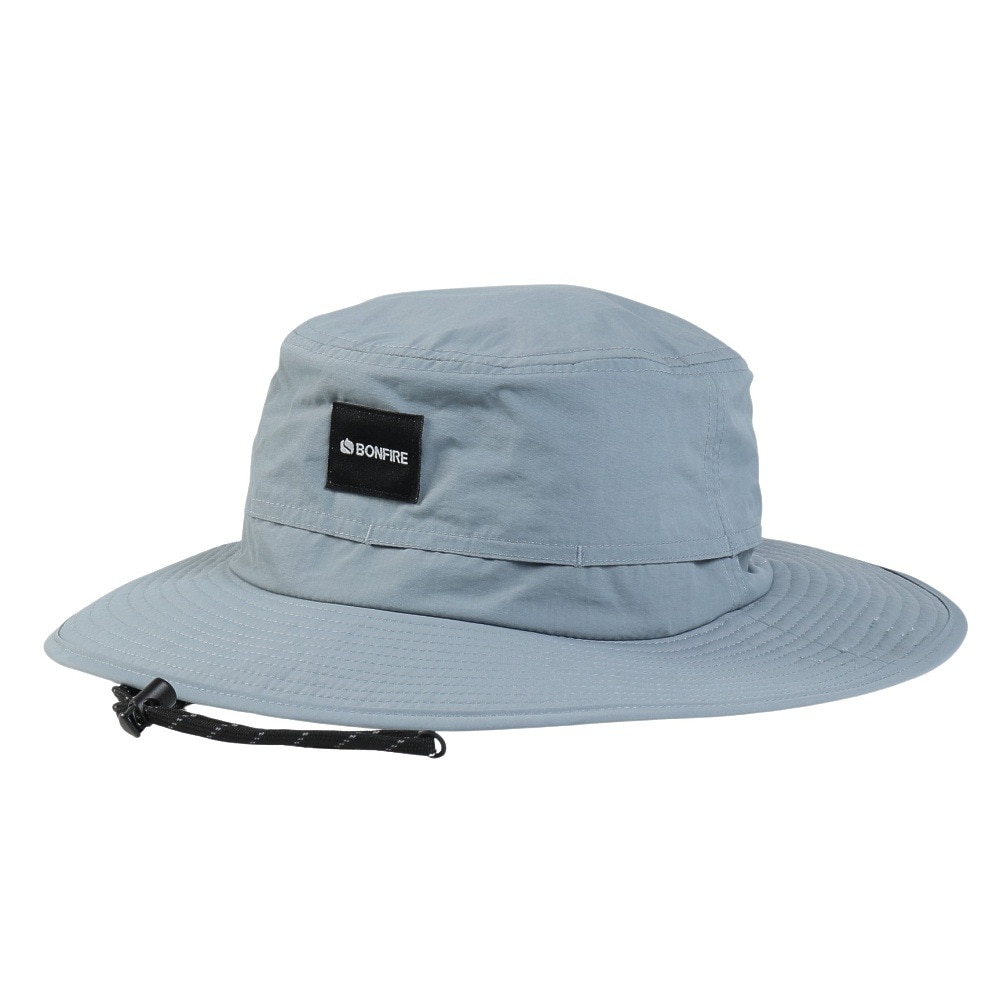 ボンファイア（Bonfire）（メンズ）帽子 ベンチレーションハット 20BNF5SST2367 GRY UVカット 紫外線対策 吸汗速乾 接触冷感 暑さ対策 熱中症対策 お出かけ