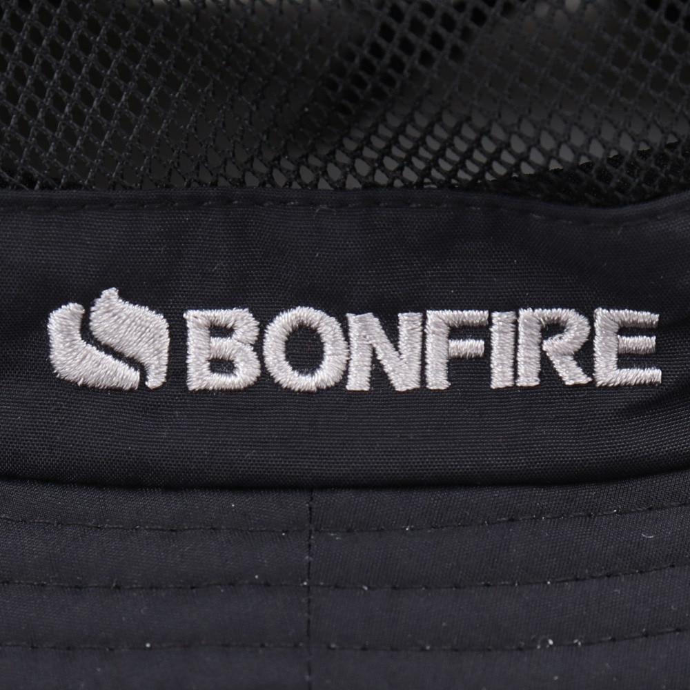ボンファイア（Bonfire）（メンズ）帽子 サンシェードハット 20BNF5SST2368 黒 BLK 吸汗速乾 接触冷感 リフレクター UVカット 紫外線 撥水 園芸 ガーデニング