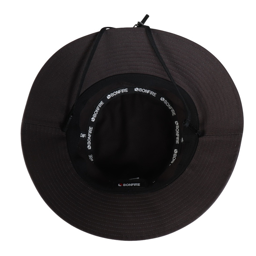 ボンファイア（Bonfire）（メンズ）パターンベルトハット チャコールグレー 20BNF5SST2369 CGRY UVカット 紫外線対策 紫外線予防 吸汗速乾 接触冷感 おしゃれ 