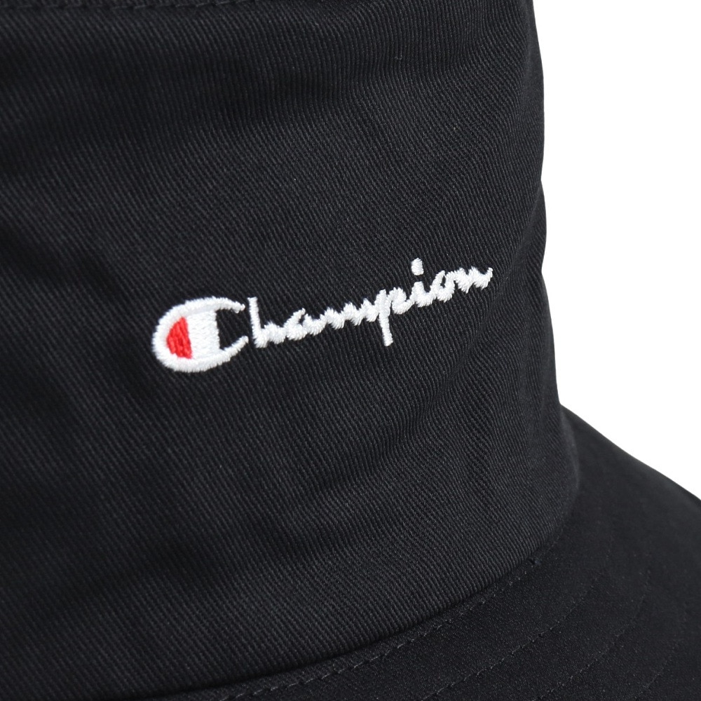 チャンピオン-ヘリテイジ（CHAMPION-HERITAGE）（メンズ）帽子 TWILL SCRIPT ハット 黒 58cm C8-B714C 090 バゲットハット バゲハ