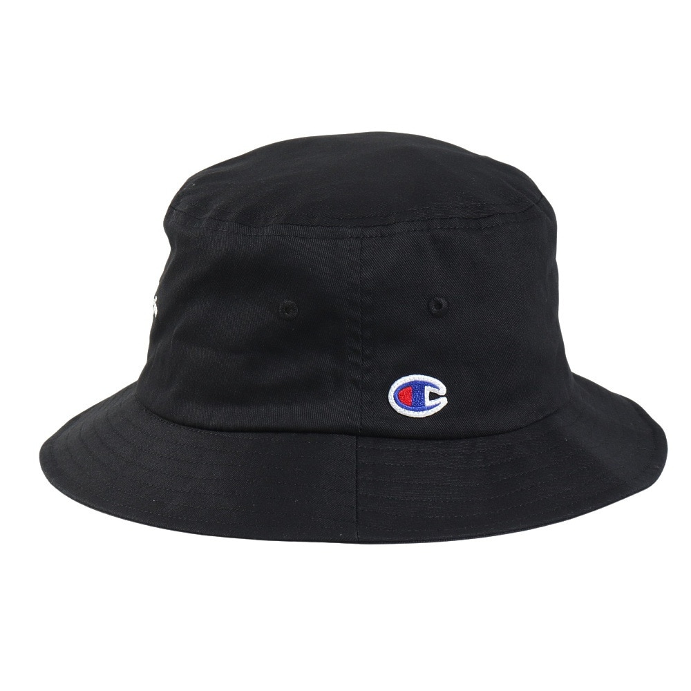 チャンピオン-ヘリテイジ（CHAMPION-HERITAGE）（メンズ）帽子 TWILL SCRIPT ハット 黒 58cm C8-B714C 090 バゲットハット バゲハ