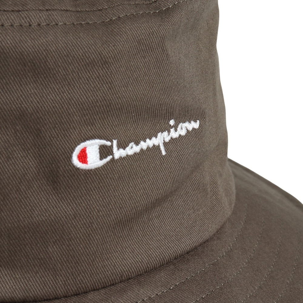 チャンピオン-ヘリテイジ（CHAMPION-HERITAGE）（メンズ）帽子 TWILL SCRIPT ハット ダークグリーン 58cm C8-B714C 670 バゲットハット バゲハ