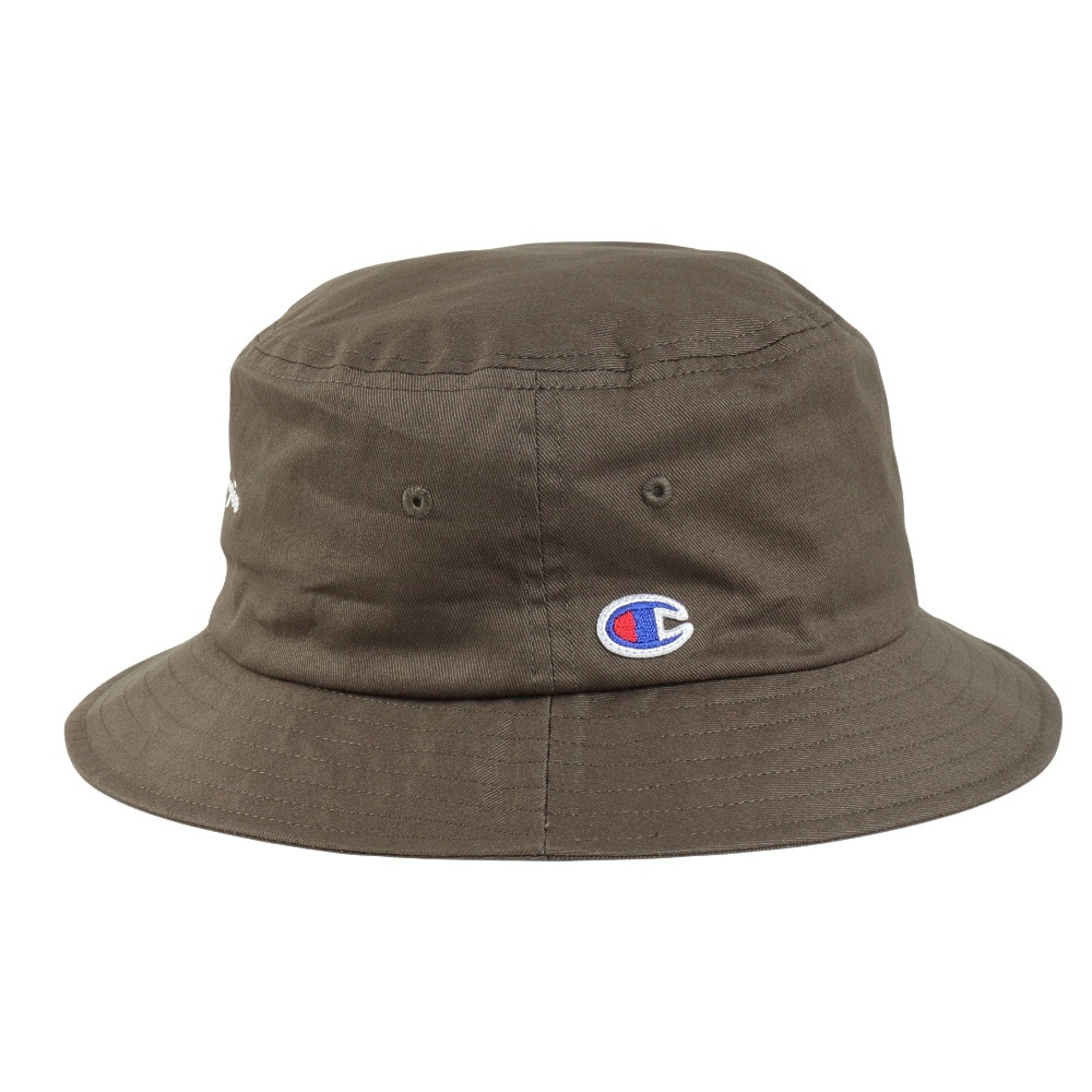 チャンピオン-ヘリテイジ（CHAMPION-HERITAGE）（メンズ）帽子 TWILL SCRIPT ハット ダークグリーン 58cm C8-B714C 670 バゲットハット バゲハ