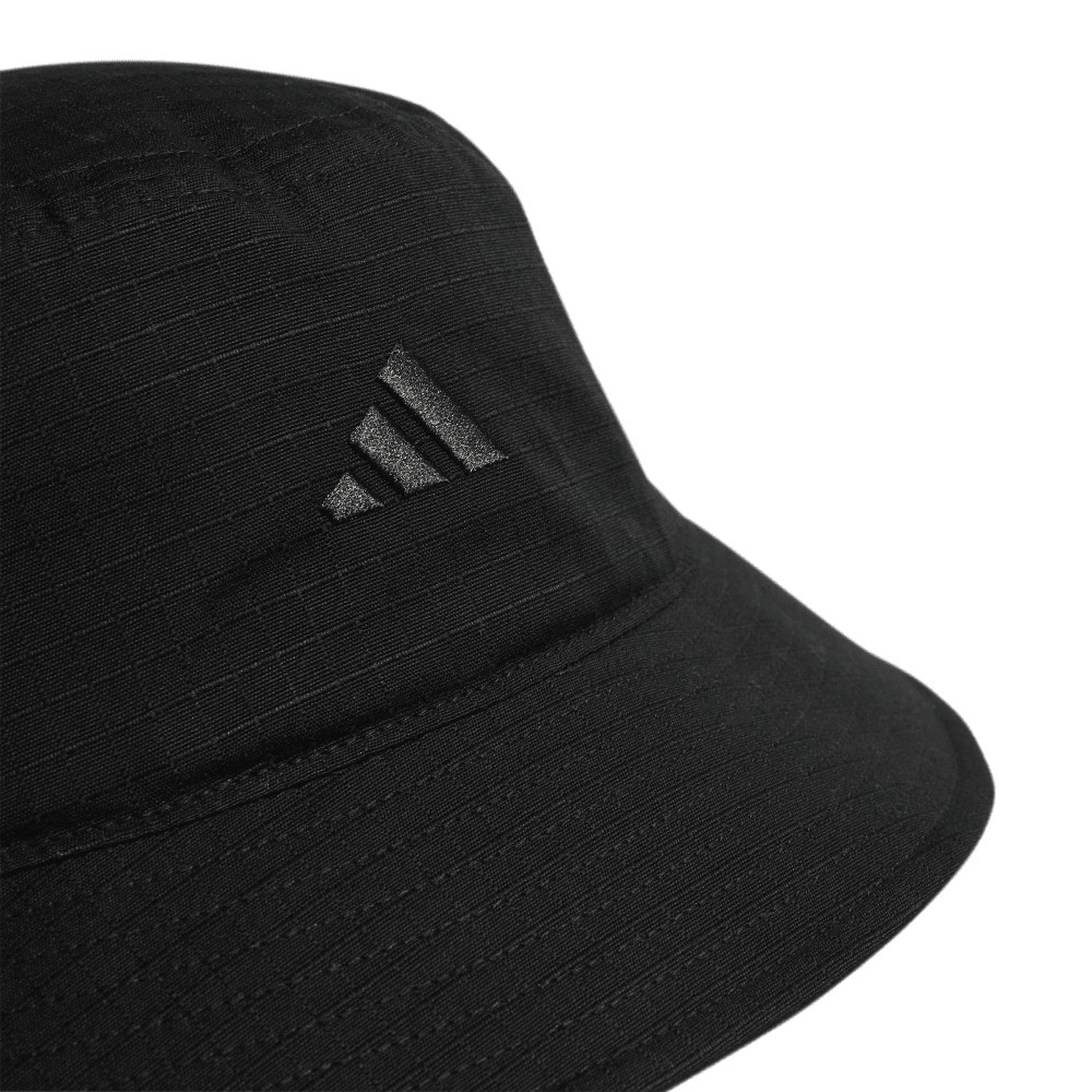 アディダス（adidas）（メンズ、レディース）帽子 スポーツウェア クラシック バケットハット 黒 57-60cm KUX49-JG3662 ハット バケハ 日差し対策 暑さ対策