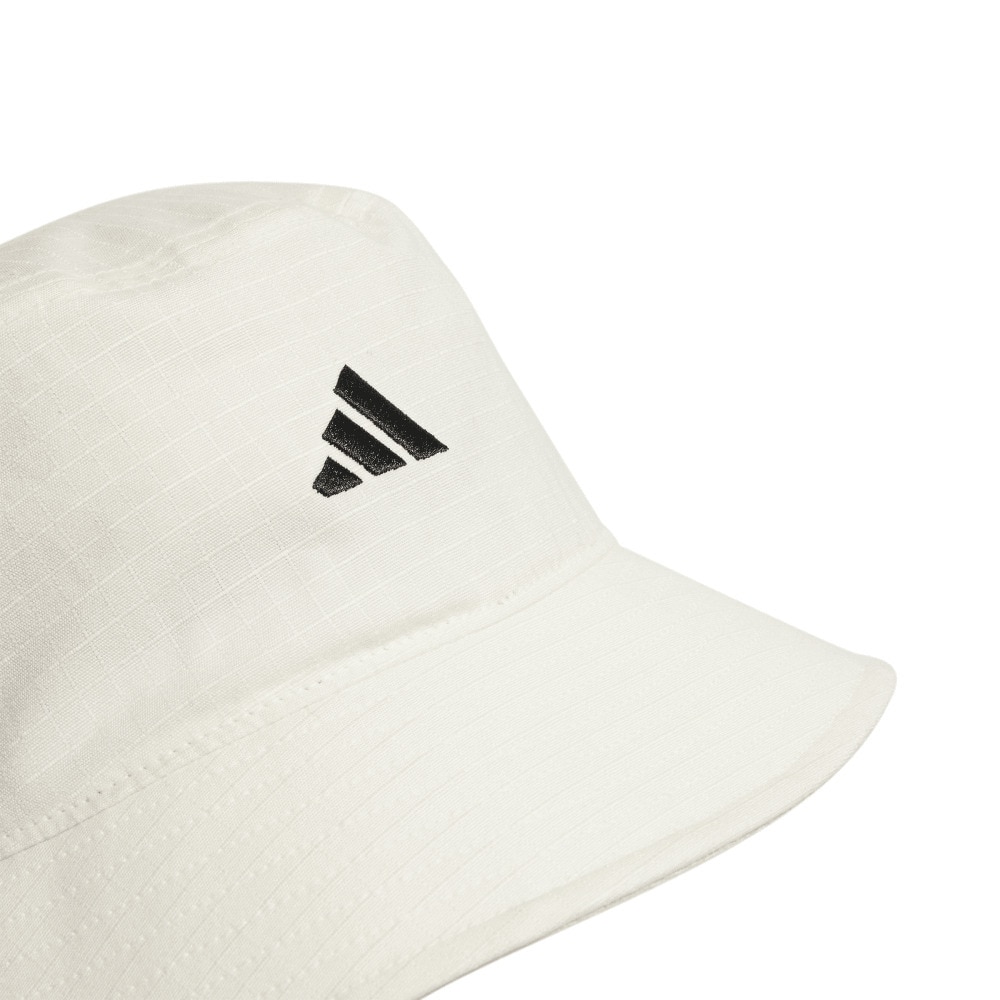 アディダス（adidas）（メンズ、レディース）帽子 クラシック バケットハット 白 54-57cm KUX49-JG3661 ハット バケハ 日差し対策 暑さ対策