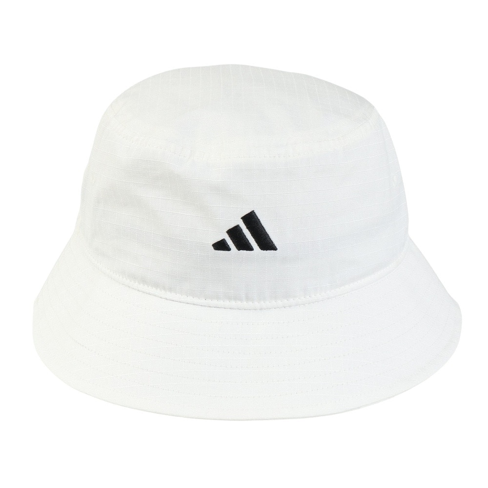 アディダス（adidas）（メンズ、レディース）帽子 クラシック バケットハット 白 54-57cm KUX49-JG3661 ハット バケハ 日差し対策 暑さ対策
