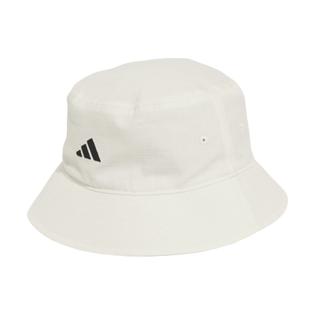 アディダス（adidas）（メンズ、レディース）帽子 クラシック バケットハット 白 54-57cm KUX49-JG3661 ハット バケハ 日差し対策 暑さ対策