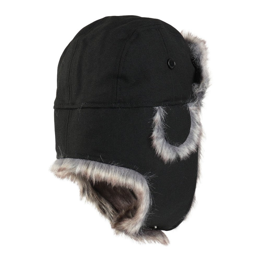 NEW ERA ブラック フライトキャップ L ニューエラ（NEW ERA）（メンズ、レディース）帽子 フライトキャップ