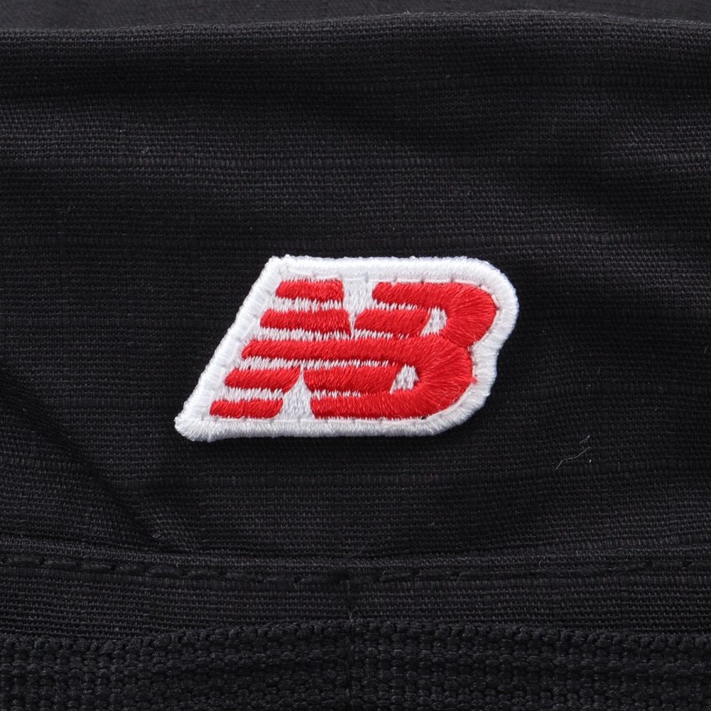 ニューバランス（new balance）（メンズ）帽子 ハット サファリハットNBロゴパッチ 黒 LAH51019BK ロゴ バケハ サイズ調整可能 