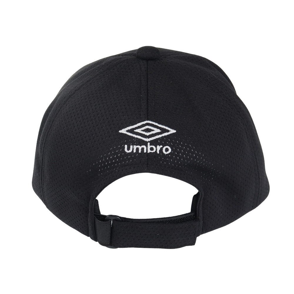 アンブロ（UMBRO）（メンズ）はっ水メッシュキャップ UUAVJC04 BK 熱中症対策