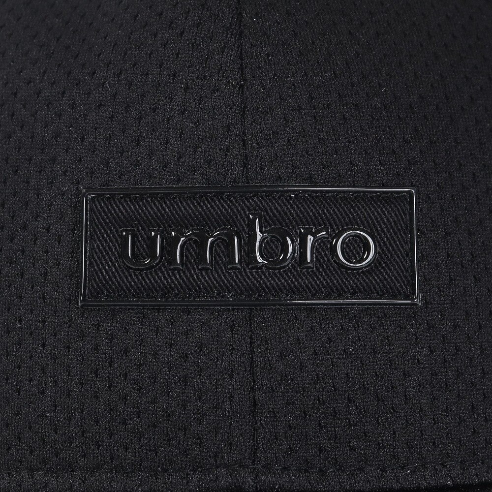 アンブロ（UMBRO）（メンズ）はっ水メッシュキャップ UUAVJC04 BK 熱中症対策