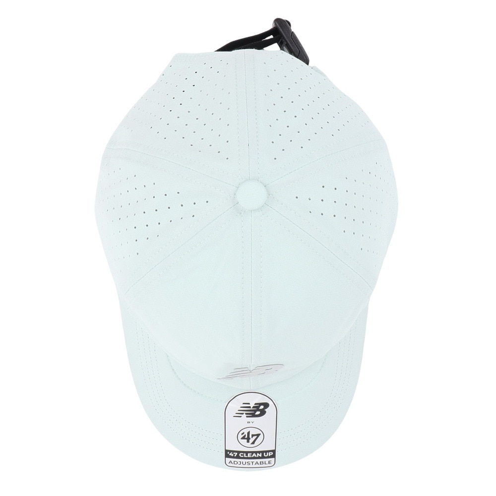 ニューバランス（new balance）（メンズ）帽子 47 Clean Up Ultimate Run ハット ミント LAH00143CYS 接触冷感 吸水 速乾 再帰反射 UPF30+ 調節可 おしゃれ 