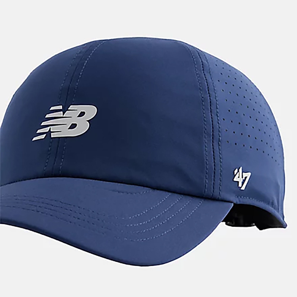 ニューバランス（new balance）（メンズ、レディース）帽子 47 Clean Up Ultimate Run Hat キャップ 紺 55-61cm LAH00143NNY スポーツキャップ 冷感 UPF30+