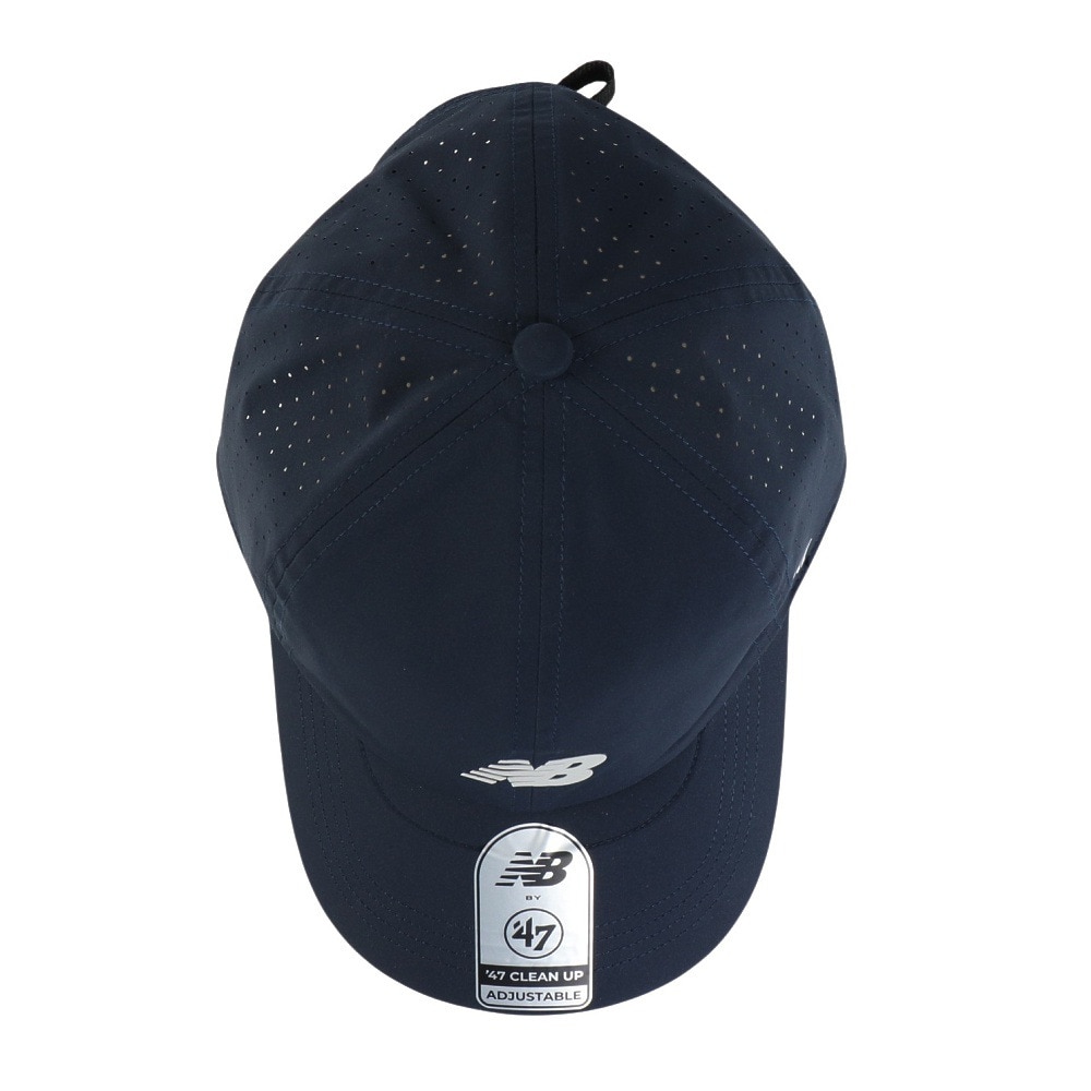 ニューバランス（new balance）（メンズ、レディース）帽子 47 Clean Up Ultimate Run Hat キャップ 紺 55-61cm LAH00143NNY スポーツキャップ 冷感 UPF30+